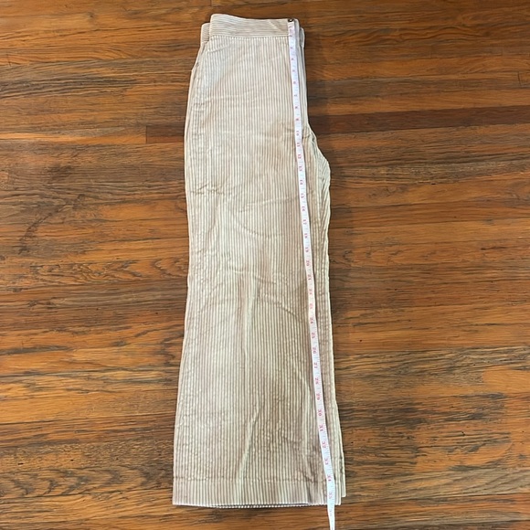 Zara Woman Cropped Wide Leg Corduroy Pants - Picture 6 of 9